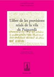 Portada de Llibre de provisions reials de la Vila de Puigcerdà