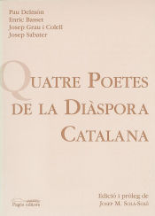 Portada de Quatre poetes de la diàspora catalana