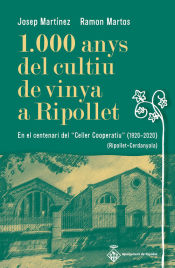 Portada de 1.000 anys del cultiu de vinya a Ripollet