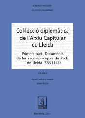 Portada de Col·lecció diplomàtica de l'Arxiu Capitular de Lleida (Volum II)