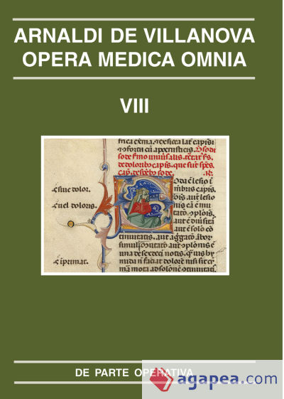 Opera Medica Omnia VIII. De parte operativa