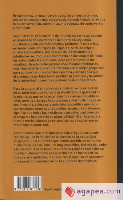 &iquest;Qu&eacute; es la autoridad?