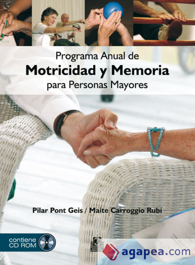 PROGRAMA ANUAL DE MOTRICIDAD Y MEMORIA PARA PERSONAS MAYORES (Color - Libro+DVD)