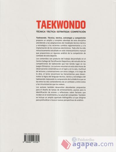 Taekwondo. Técnica. Táctica. Estrategia. Competición