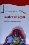 Palabra de juglar