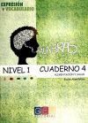 Palabras. Expresión y Vocabulario. Cuaderno 4, Nivel 1: Alimentación y salud