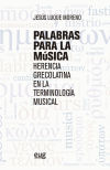 Palabras para la música