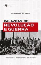 Portada de Palavras de Revolução e Guerra (Ebook)