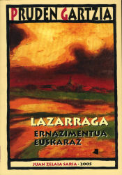 Portada de Lazarraga. Ernazimentua euskaraz