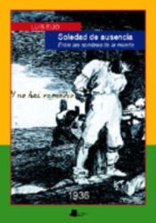 Portada de Soledad de ausencia