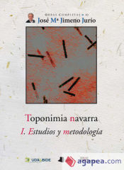 Portada de Toponimia navarra. I. Estudios y metodología