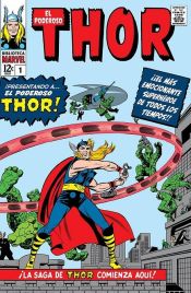 Portada de Biblioteca Marvel. El poderoso Thor 01