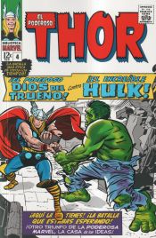 Portada de Biblioteca Marvel 21. El Poderoso Thor 4. 1964-65