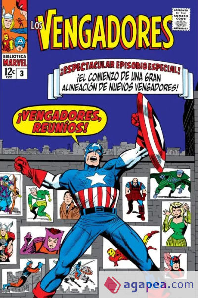 Biblioteca Marvel Los Vengadores 3. 1965