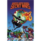 Portada de Marvel Super Heroes Secret Wars: Mundo De Batalla