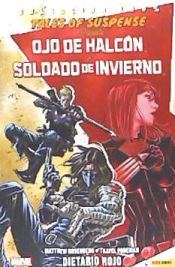 Portada de Ojo de Halcón y Soldado de Invierno . La búsqueda de la Viuda Negra