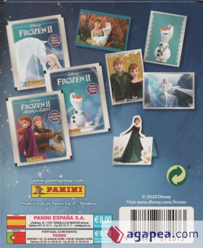 Ecoblisters.Disney Frozen II Crystal (8 sobres)