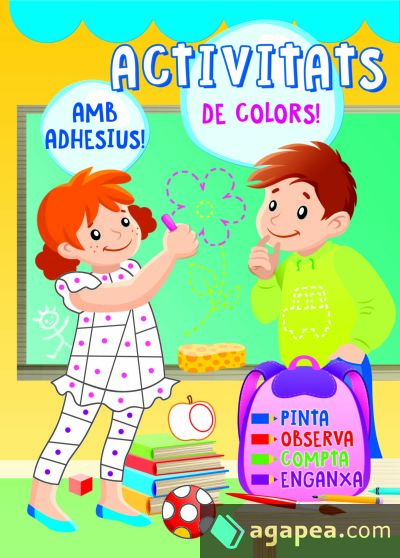 ESCOLA, L´.(ACTIVITATS DE COLORS!).(AMB ADHESIUS)