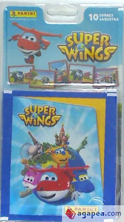 Blíster 10 sobres Super Wings