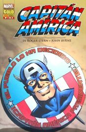 Portada de CAPITAN AMERICA DE ROGER STERN Y JOHN BYRNE 01 (MARVEL GOLD)