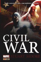 Portada de Civil war: una novela del universo marvel