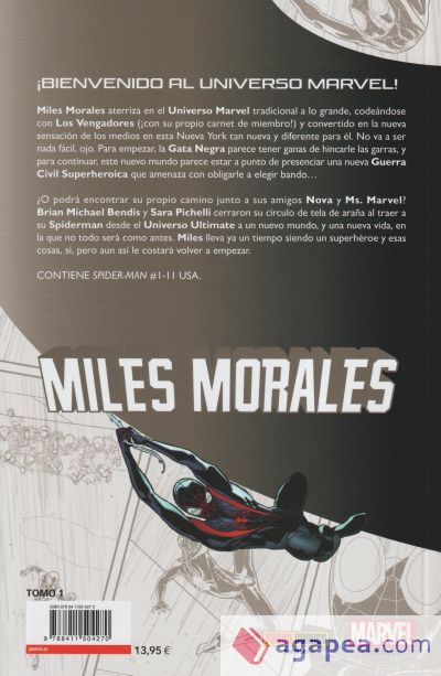Miles morales: Universo Marvel. Marvel young adults