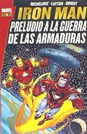 Portada de IRON MAN: PRELUDIO A LA GUERRA DE LAS ARMADURAS