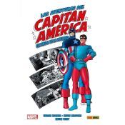 Portada de 100% Marvel HC. Las Aventuras del Capit&Atilde;&iexcl;n Am&Atilde;&copy;rica, Centinela de la Libertad