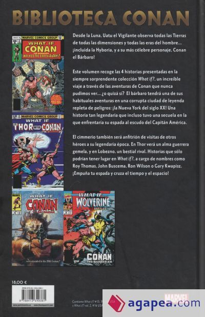 Biblioteca Conan. What If? Conan el b&Atilde;&iexcl;rbaro