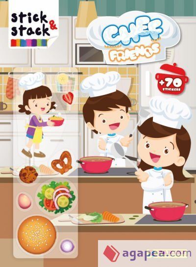 CHEF FRIENDS - STICK & STACK n.285