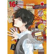 Portada de El misterio prohibido de Ron Kamonohashi 16