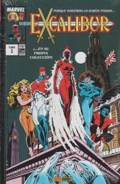 Portada de Excalibur Marvel Gold 01