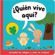 Portada de LIBRO CON SOLAPAS - Â¿QUIEN VIVE AQUI?
