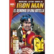 Portada de Marvel Gold. Iron Man: El demonio en una botella (2ª Edición)