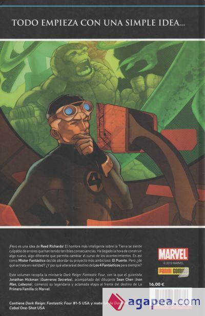 Marvel Saga. Los 4 Fantásticos de Jonathan Hickman 1 Marvel Saga. Los 4 Fantásticos de Jonathan Hickman 1