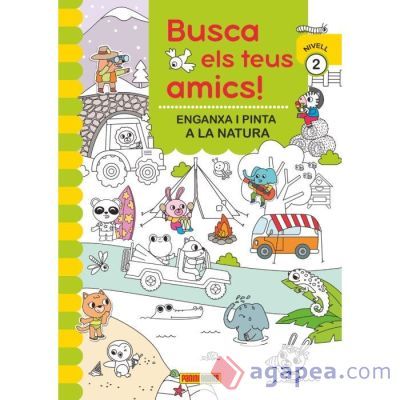 ¡BUSCA ELS TEUS AMICS! STICK & COLOR A LA NATURA ¡BUSCA ELS TEUS AMICS! STICK & COLOR A LA NATURA
