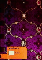 Portada de Agenda 2012. Seda Francesa Violet. Midi. (Por Días)