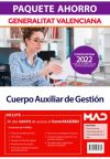 Paquete Ahorro Cuerpo Auxiliar De Gestión De La Generalitat Valenciana