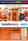 Paquete Ahorro + Test PAPEL Subalterno/a de Corporaciones Locales