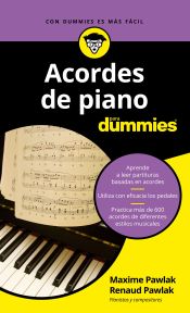 Portada de Acordes de piano para Dummies