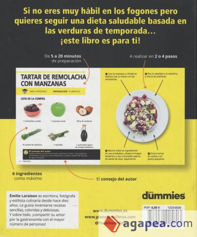 Cocina con verduras para Dummies