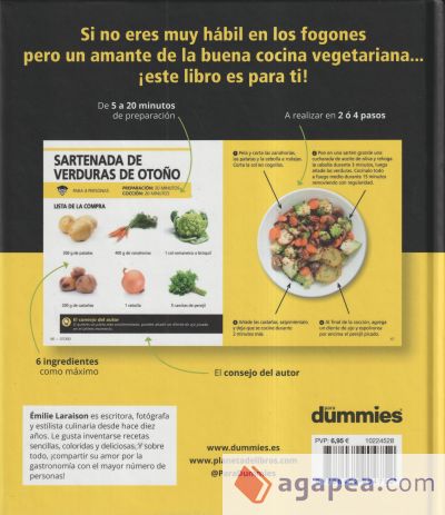 Cocina vegetariana para Dummies