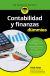 Portada de Contabilidad y finanzas para Dummies, de Oriol Amat