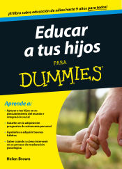 Portada de Educar a tus hijos para Dummies