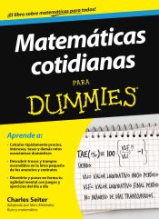 Portada de Matemáticas cotidianas para Dummies