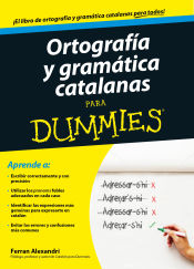 Portada de Ortografía y gramática catalanas para Dummies