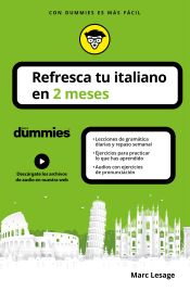 Portada de Refresca tu italiano en 2 meses para dummies