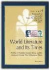 Portada de WORLD LITERATURE AND ITS TIMES VOL. 4 BRITISH &IRISH LITERATURE AND THEIR TIMES : THE VICTORIA ERA TO THE PRESENT