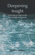 Portada de Deepening Insight: Teachings on vedanÄ in the Early Buddhist Discourses