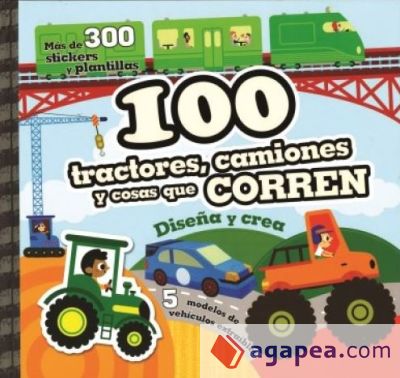 100 tractores, camiones y cosas que corren